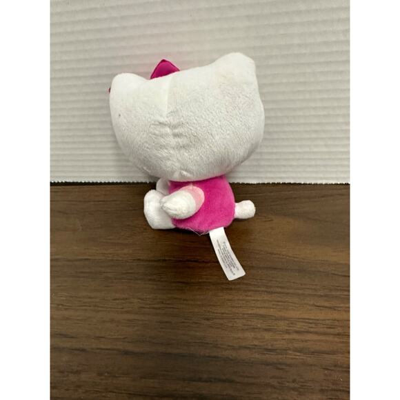 Hello Kitty Plush Toy with Lollipop Pink Bow Sanrio Jakks  5" 2010 - Picture 4 of 6